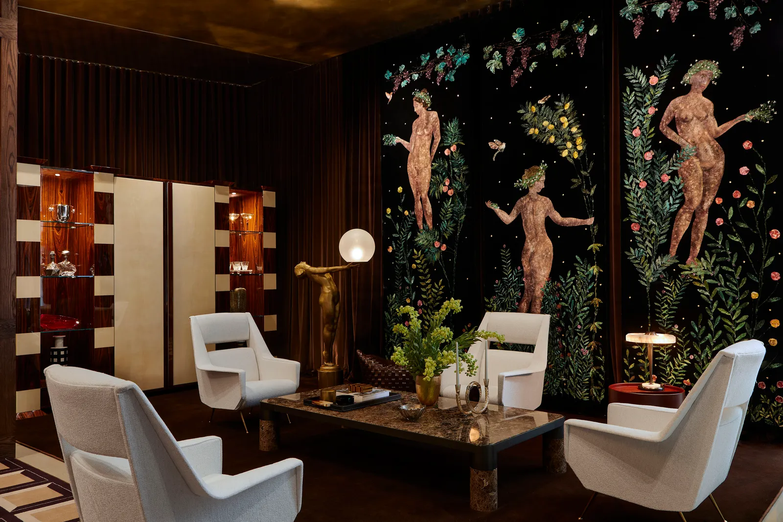 The Rise of the 1970s Members Club Aesthetic in Modern Interiors