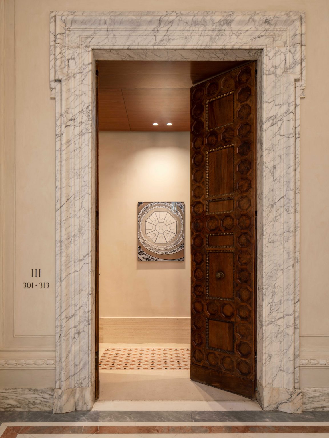 Doors Details of Patricia Urquiola Italian Luxurious Hotel