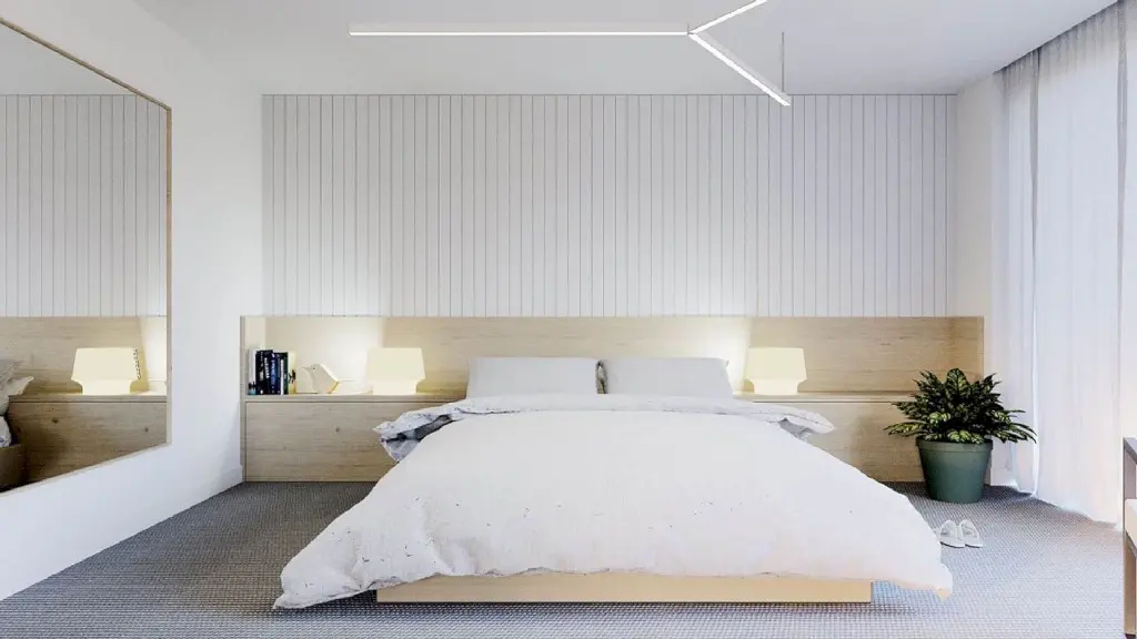 Contemporary deals minimalist bedroom