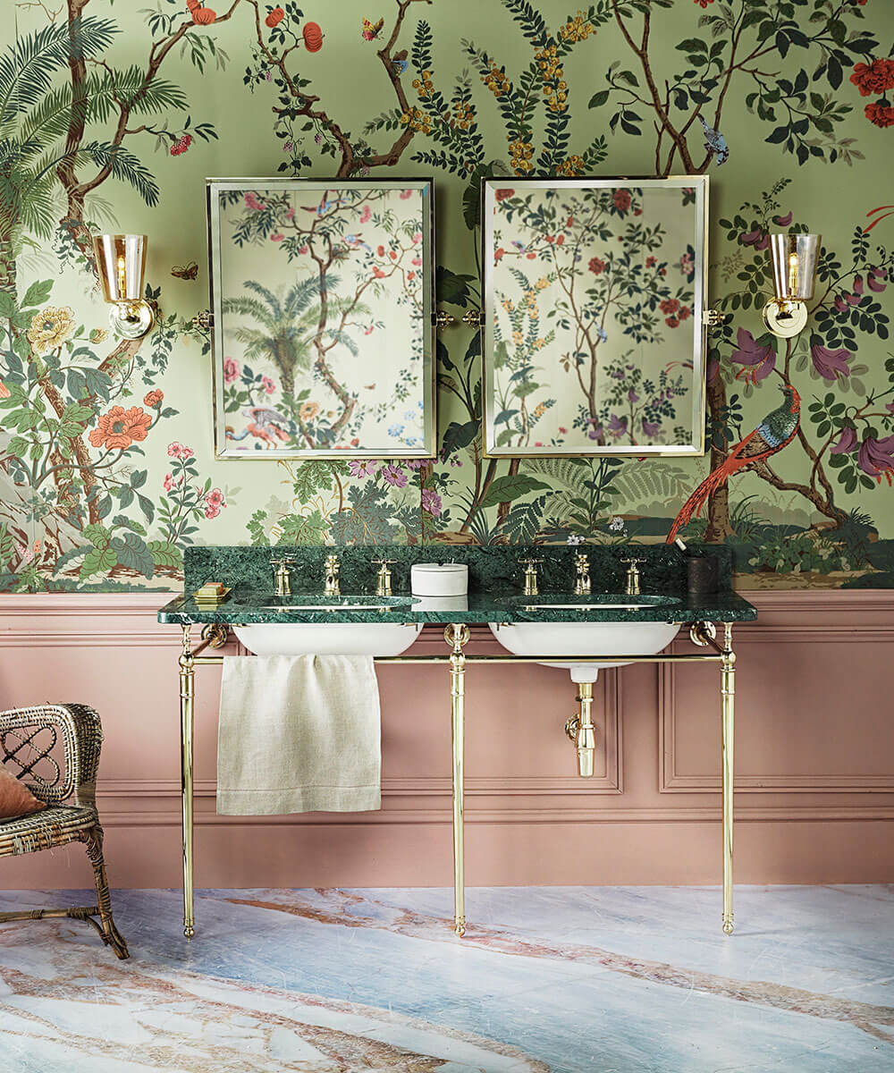 Spring Decor Trends - Tropical Wallpaper