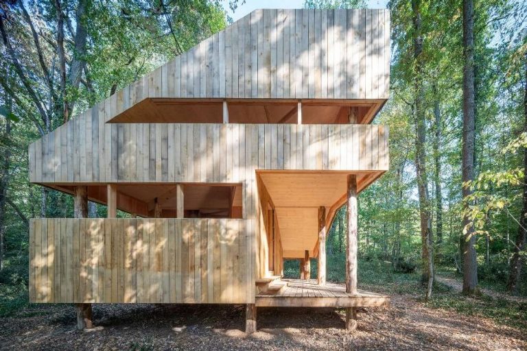 Get To Know The 100% Wood House In Amboise, France