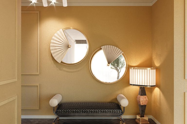 Luxury Entryway With The Most Captivating Mirrors
