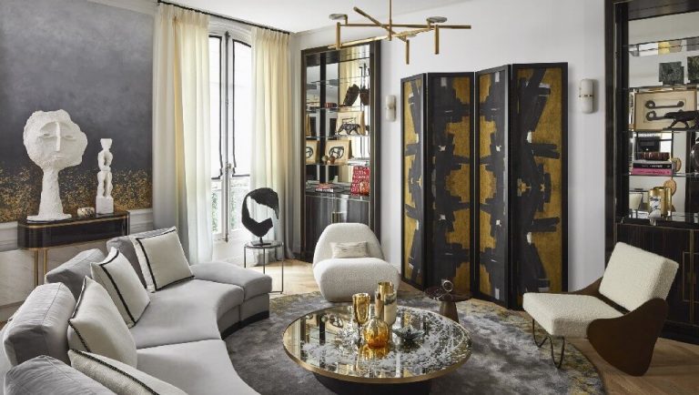 Neo Art Decó Style Apartment In Paris By Oscar Lucien Ono Hommés
