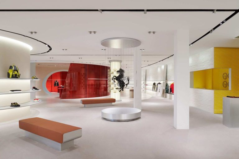 The New Ferrari Lifestyle Concept Store in Maranello
