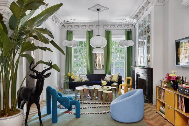 The Bohemian Home of An Interior Designer in Brooklyn Downtown