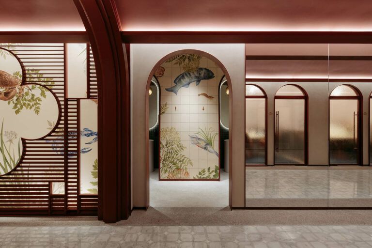 International Art Deco Inspired Design Restaurants Hommés Studio Modern Interior - Asian Home Decor Catalogs 2022