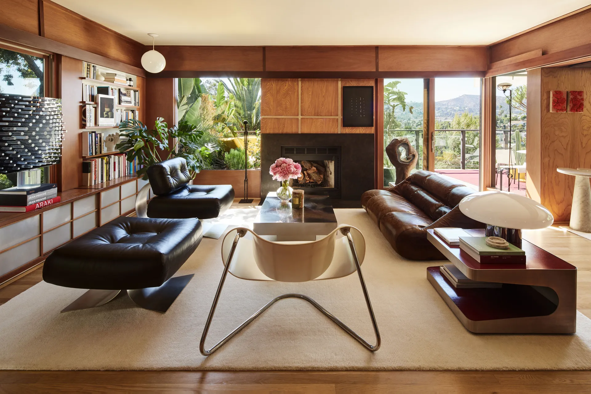 Mid-century modernism decor living room