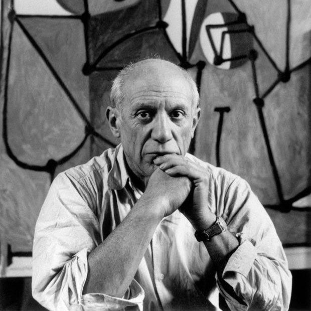 Marquetry furniture artist Pablo Picasso
