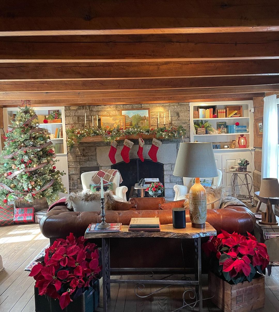 Taylor's Christmas living room 