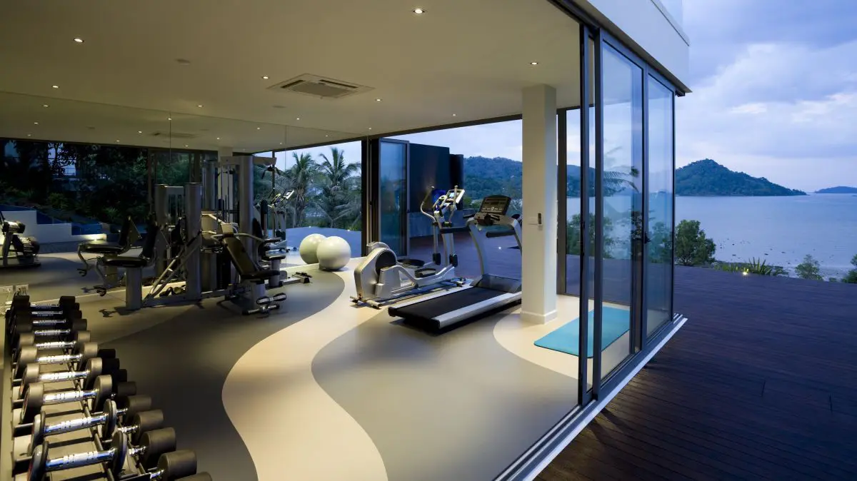 Indoor best sale gym home