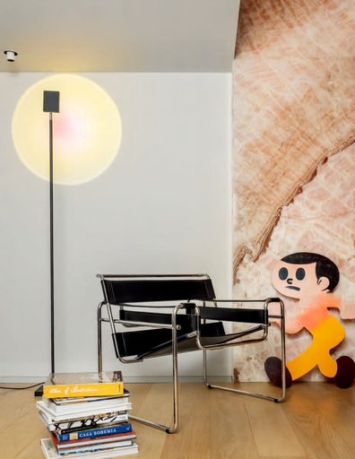 Eclectic Modern Interior Design for Family Living, handmade chair
