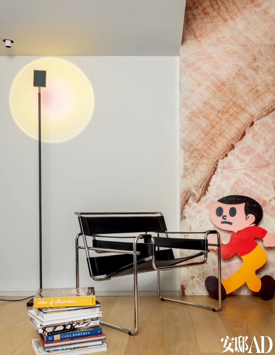 Eclectic Modern Interior Design for Family Living, handmade chair