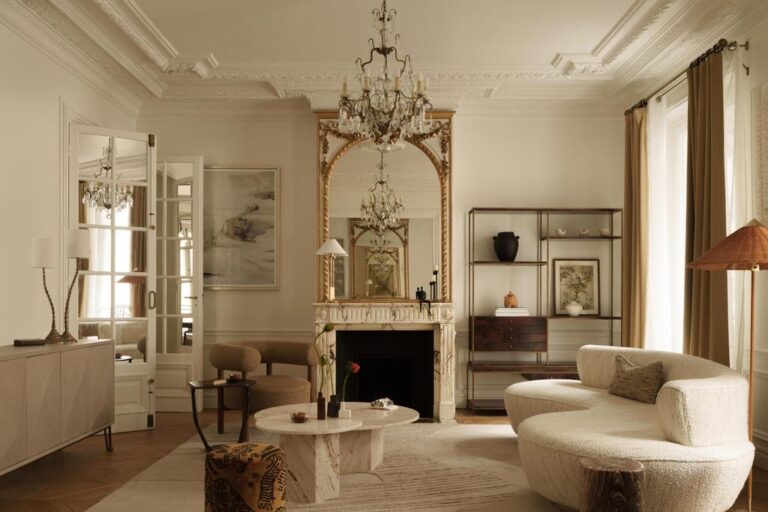 Parisian Interior Design in a Timeless Paris Home