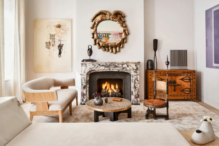 Discover An Amazing West Village Townhouse Full of Glamour