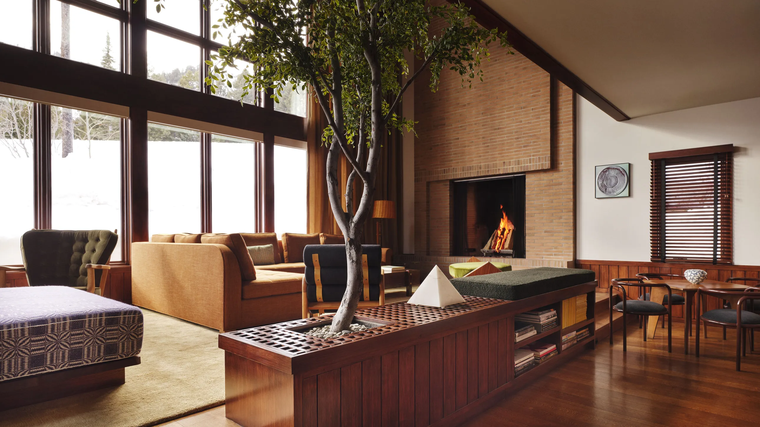 Lauren Santo Domingo chalet