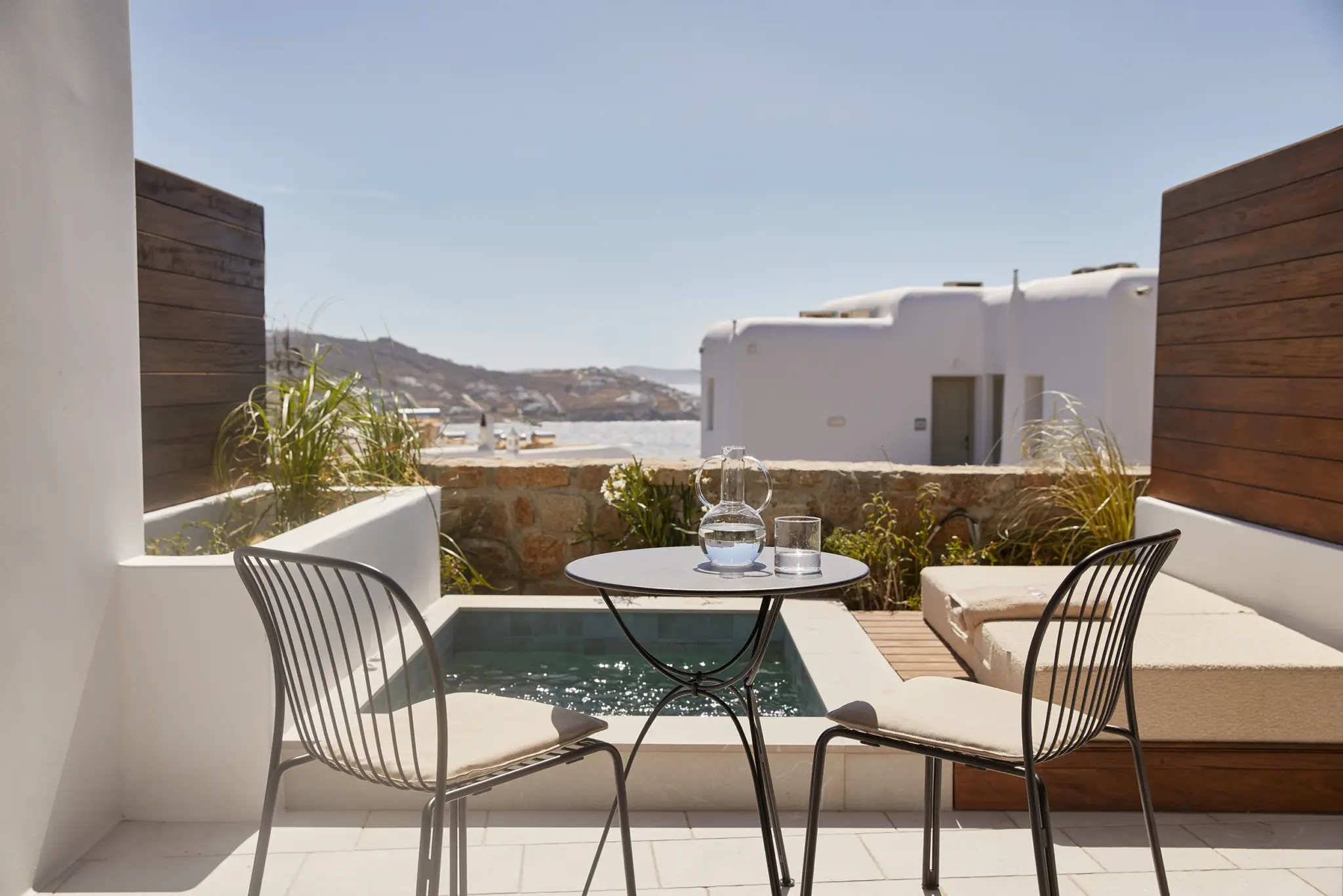 5 Exceptional Hospitality Design Experiences: Luxury Travel, Greece hotel, light colors, natural textures