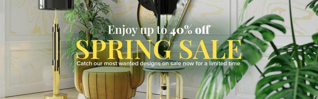 spring sale modern furniture design for contemporary interior design project