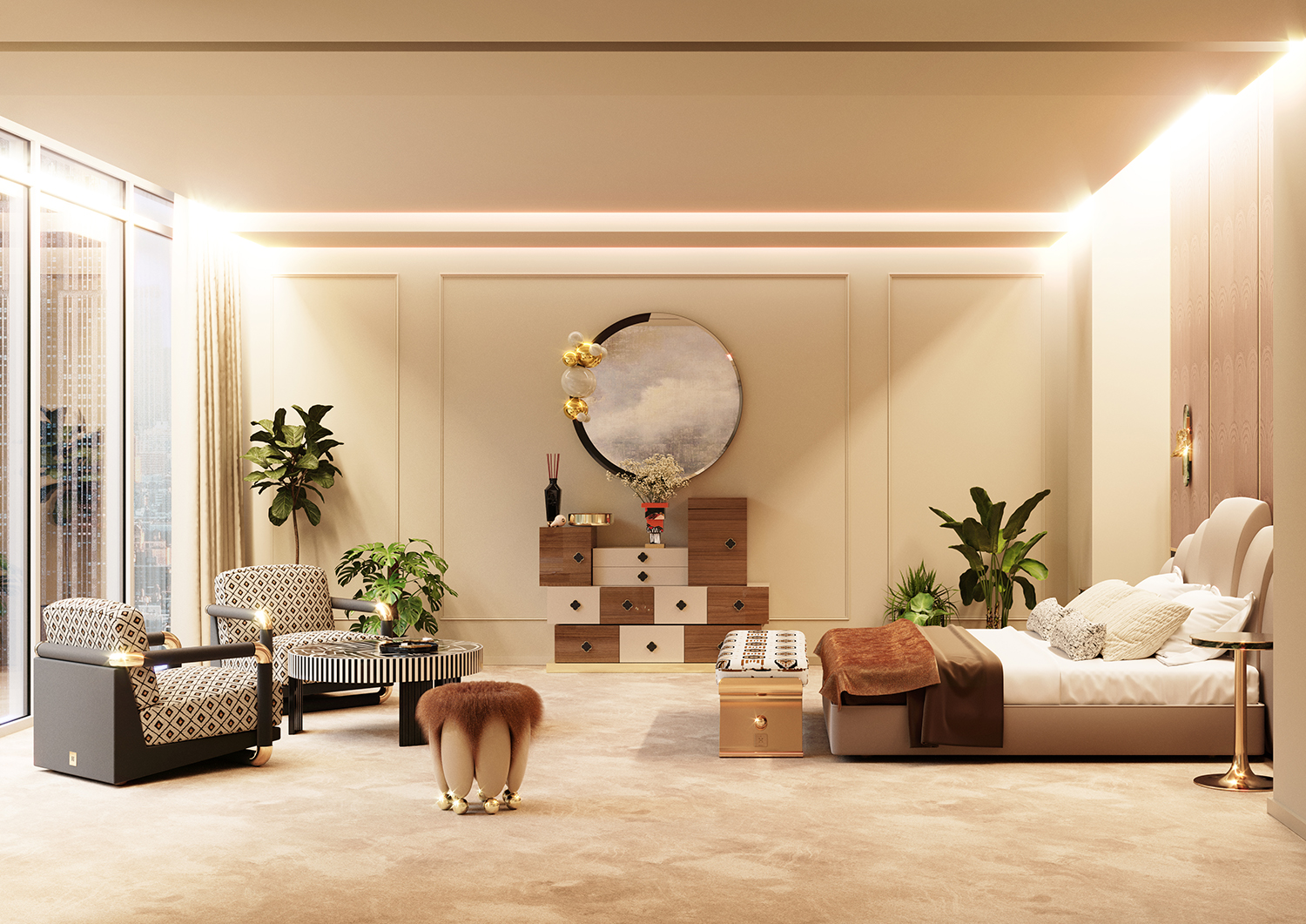 Fashion-Forward Furniture: Designer Home Decor By Fendi Casa