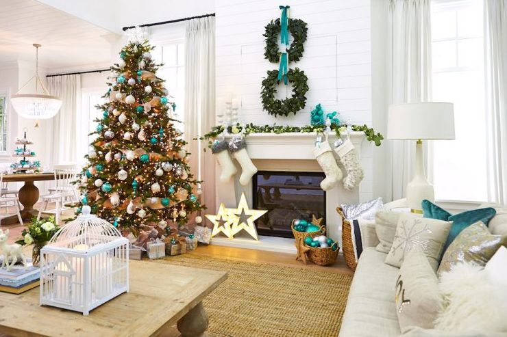 Christmas Living Room