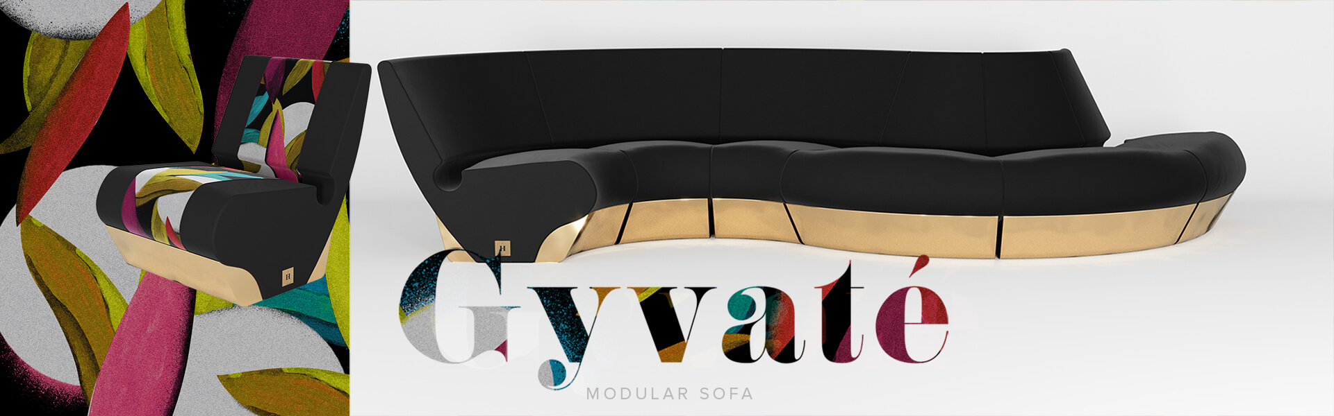 curved sofa for luxury living room