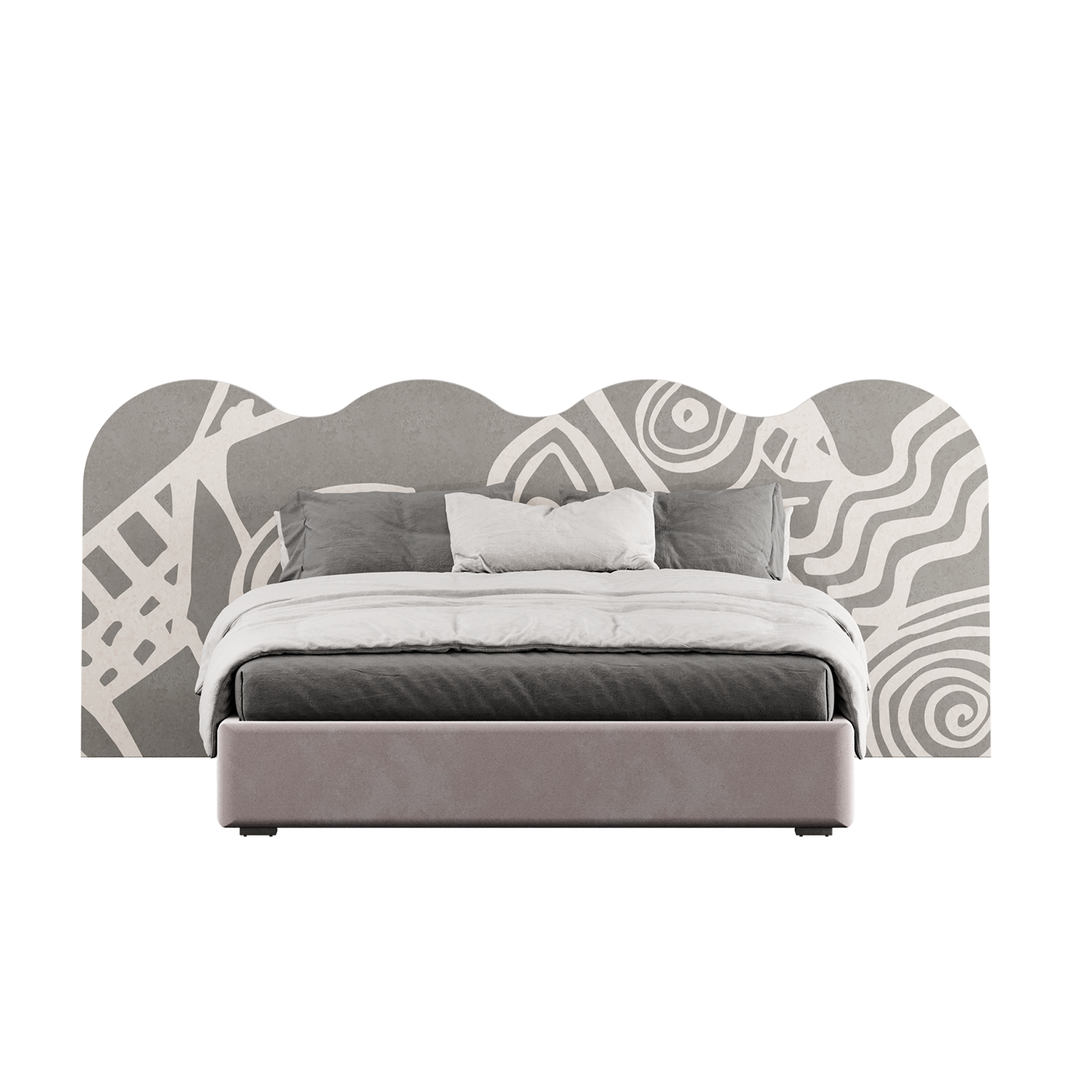 Malaga King Bed by Hommés Studio