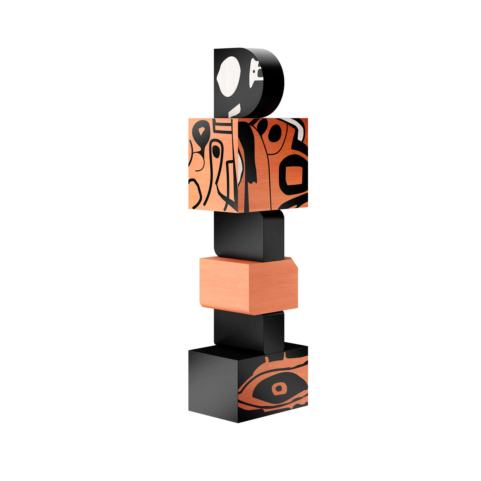 Jacarta Totem by HOMMÉS Studio
