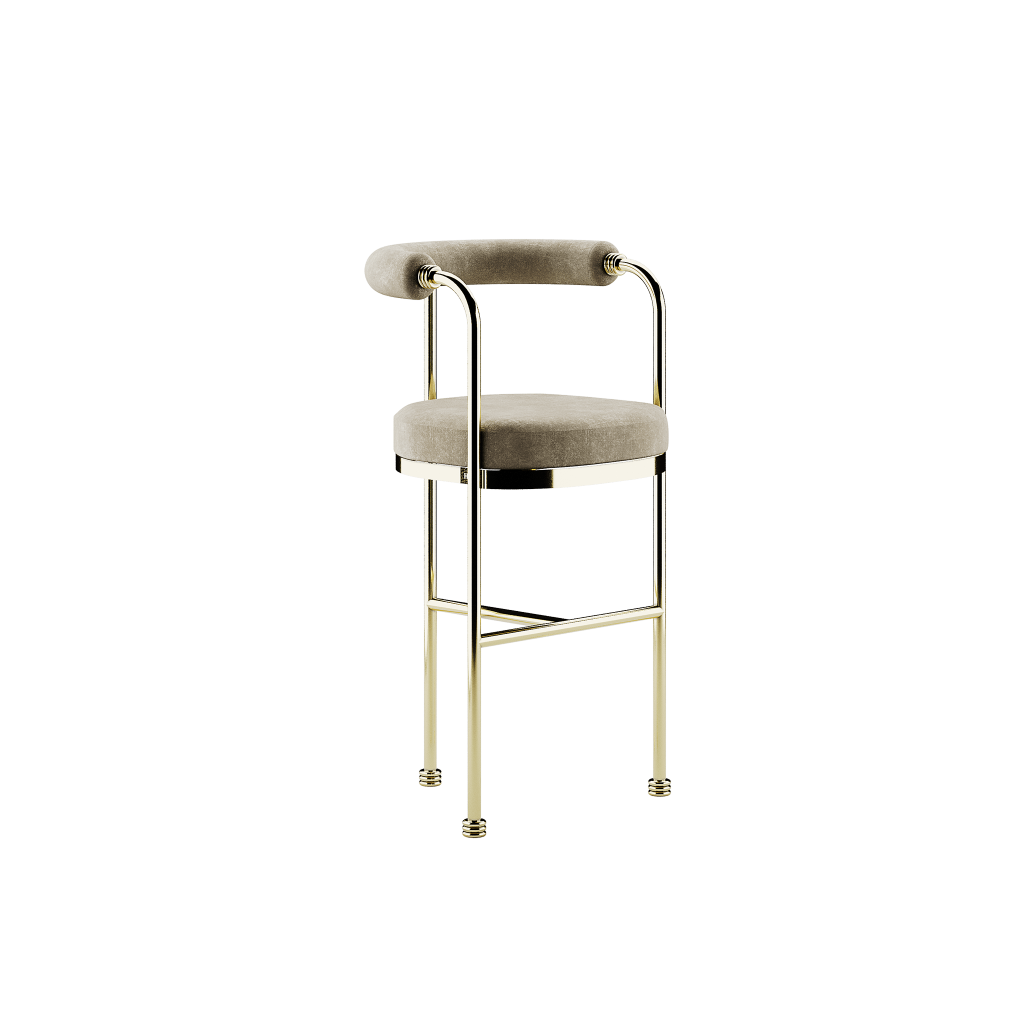 Joanne Bar Chair by Hommés Studio