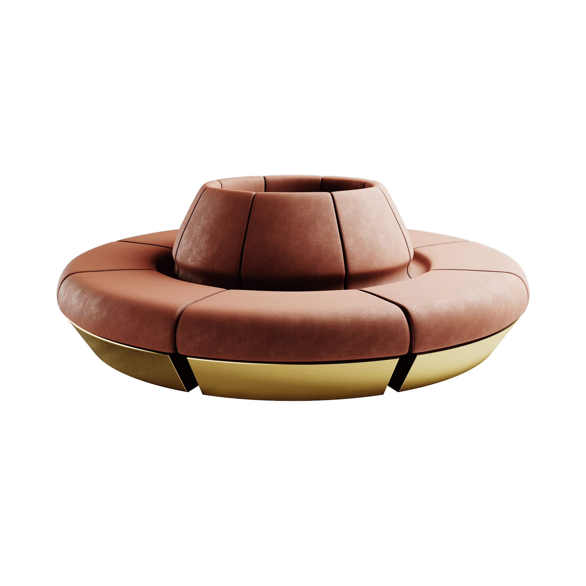 Gyvaté Round Sofa by Hommés Studio