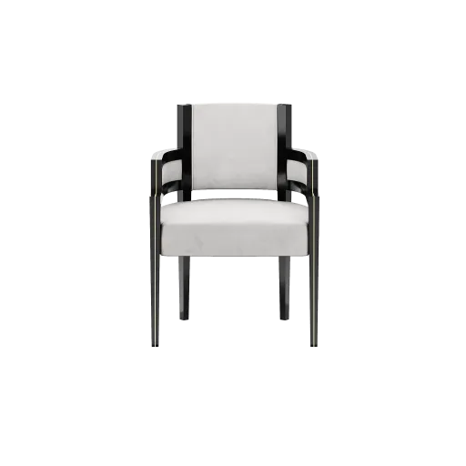 Pina Dining Chair White by Hommés Studio
