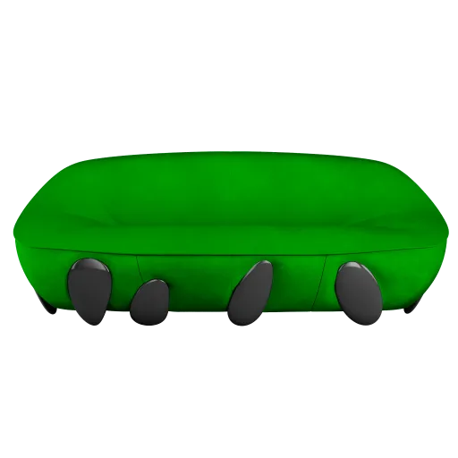 Lunarys Sofa Green by HOMMÉS Studio