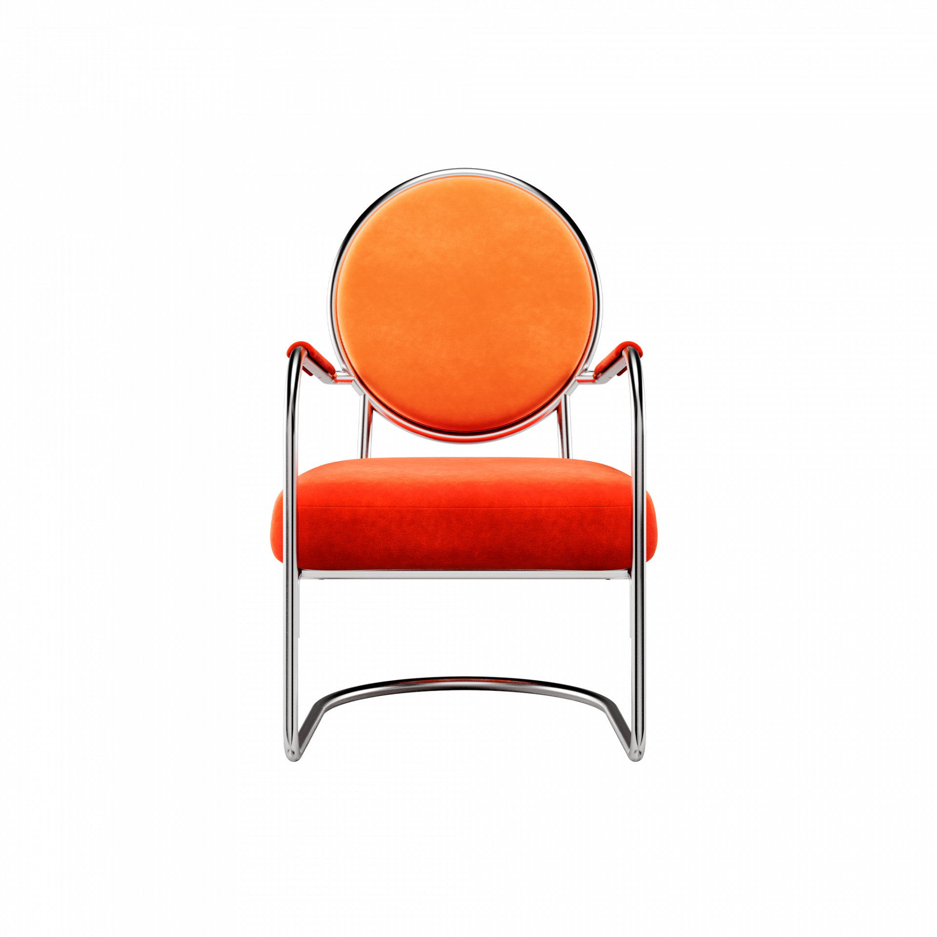 Jucca Chair Orange by HOMMÉS Studio