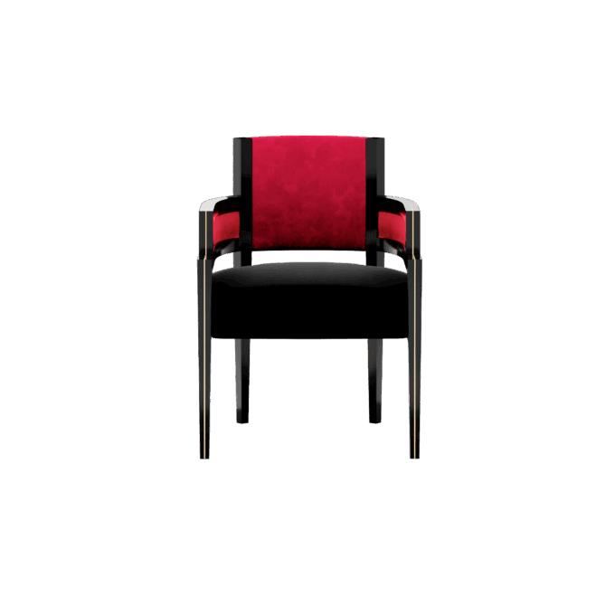 Pina Dining Chair Magenta by HOMMÉS Studio