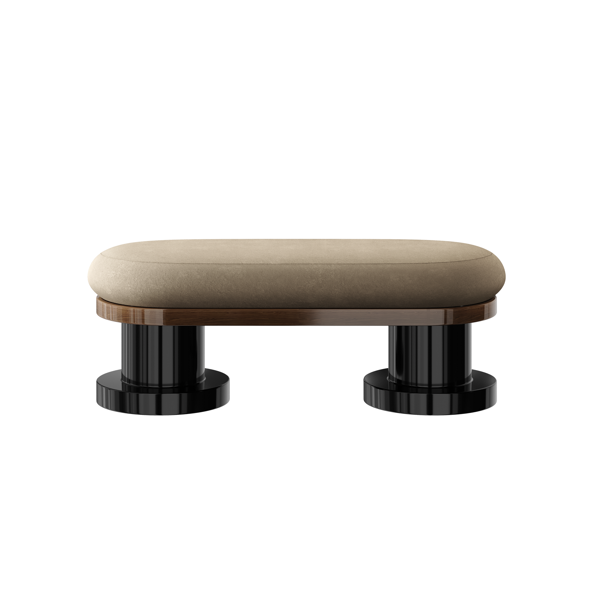 Theo Bench Brown by HOMMÉS Studio