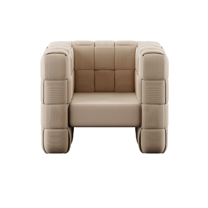 Kubrik Armchair by HOMMÉS Studio