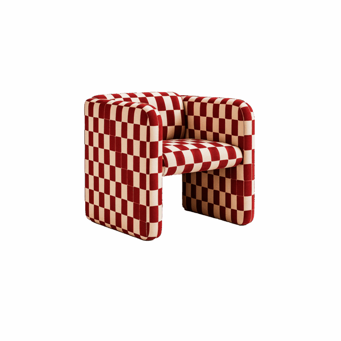 Capella Chair Red by HOMMÉS Studio