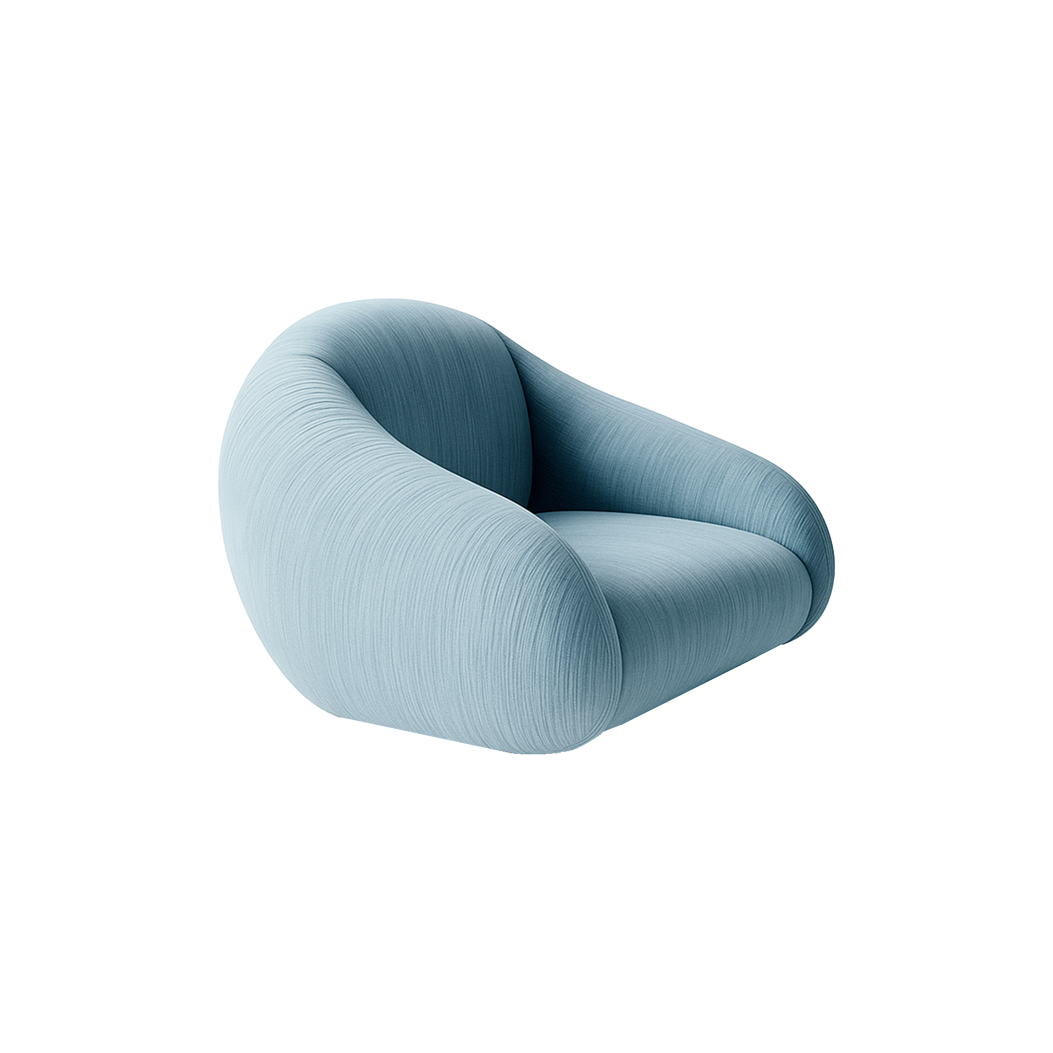 Gaya Armchair Blue by HOMMÉS Studio