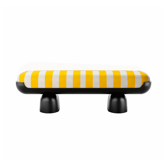 Fifih Bench Yellow by HOMMÉS Studio