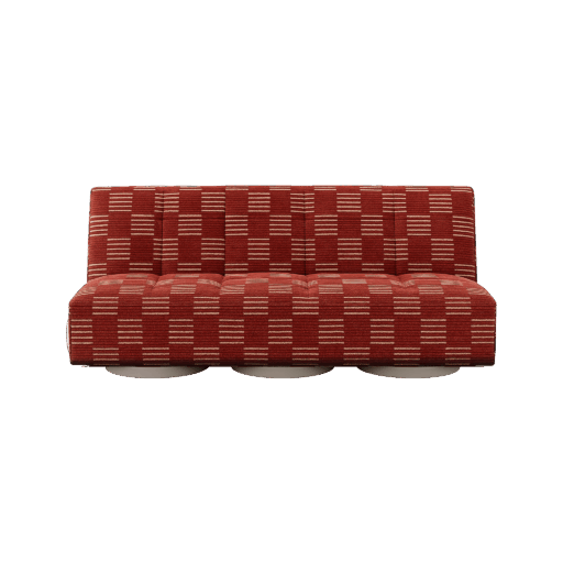 Foil Sofa Red by HOMMÉS Studio