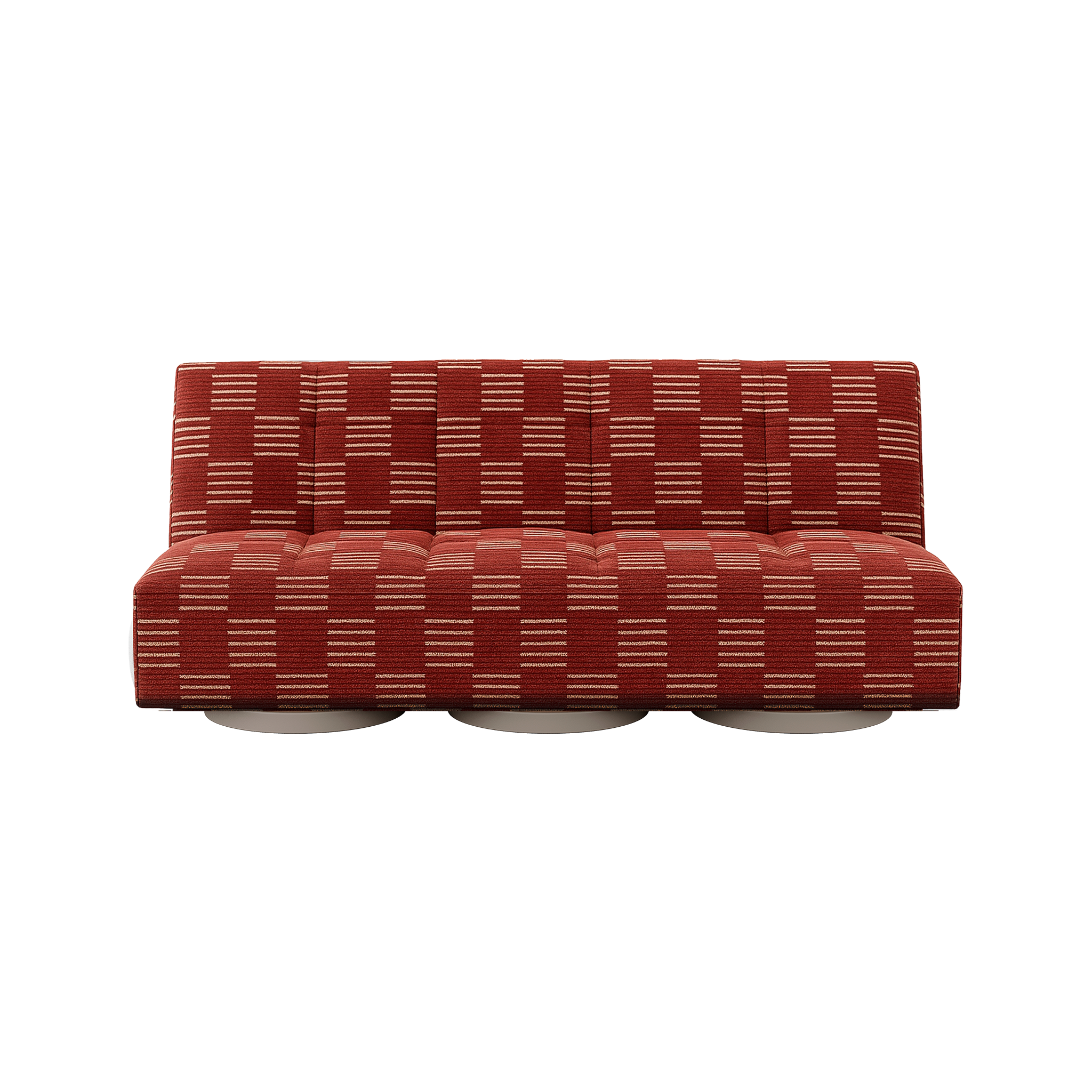 Foil Sofa Red by HOMMÉS Studio