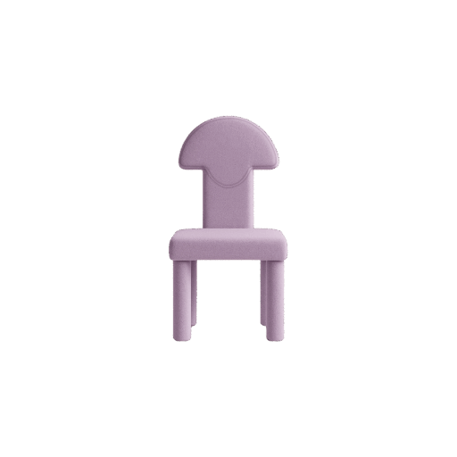 Peggy Chair Purple by HOMMÉS Studio