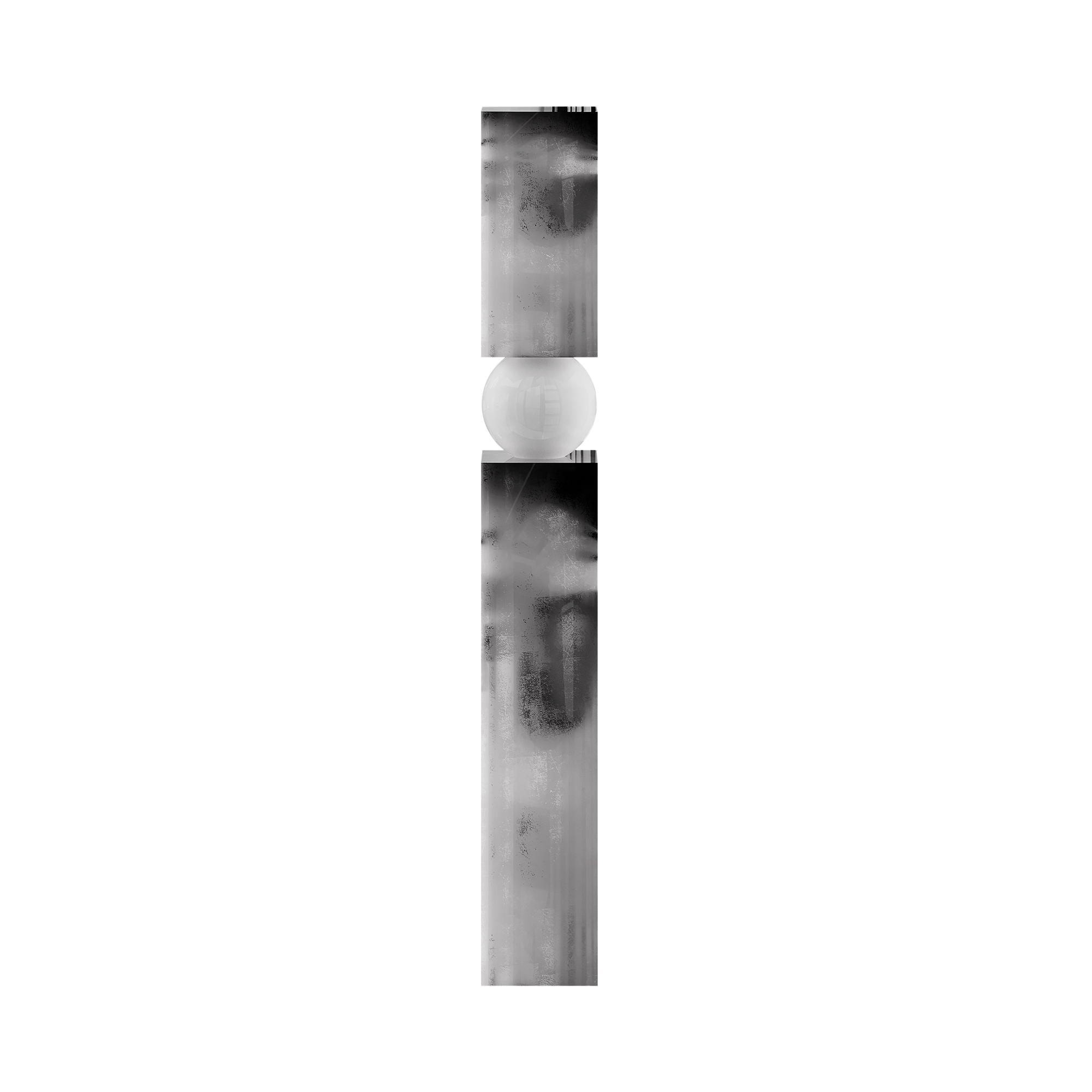 Athena Floor Lamp Silver by HOMMÉS Studio