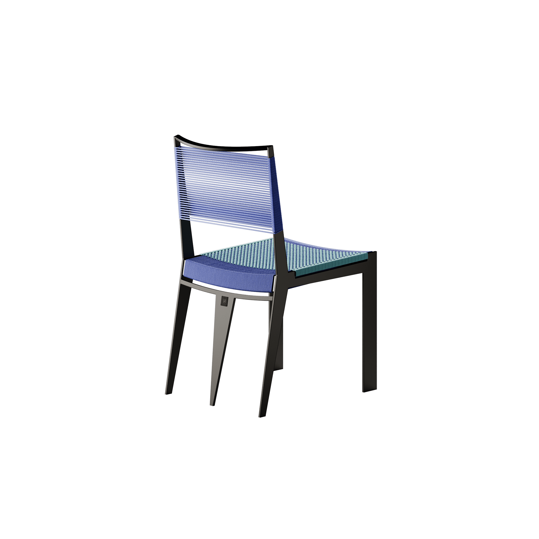 Cinco Chair Black And Blue By Hommés Studio Modern Interior Design