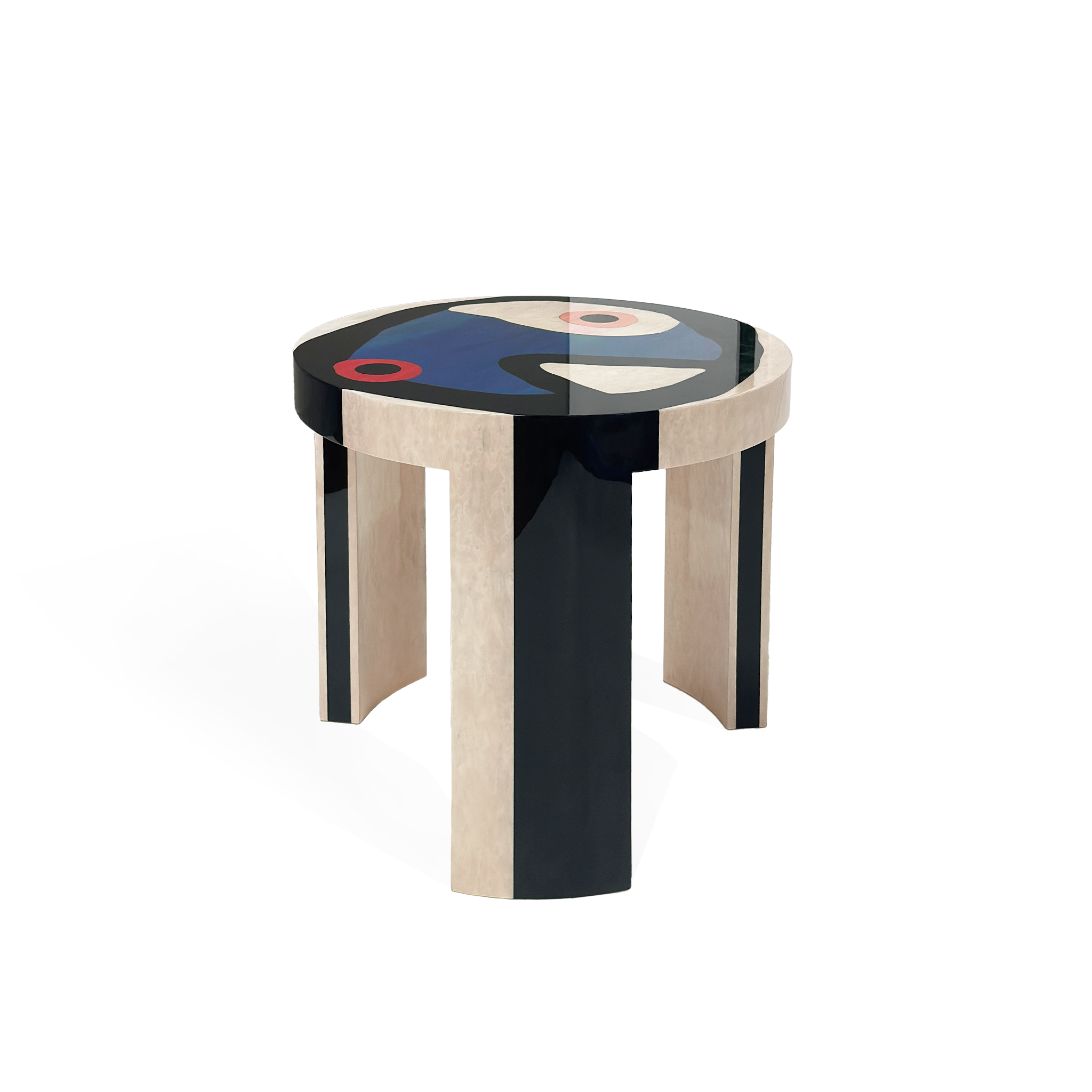 Handcrafted Unique Interior Design marquetry table design