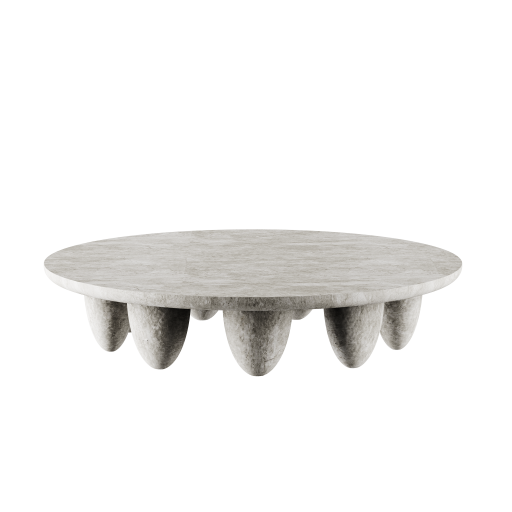 Lunarys Center Table Grigio Tundra by Hommés Studio