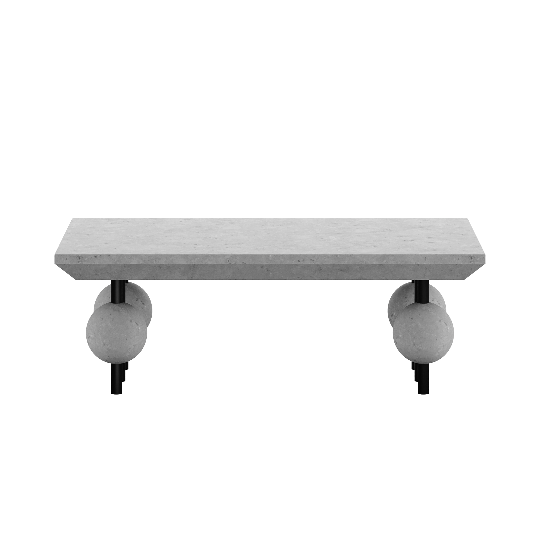 Mani Center Table Natural Grey by Hommés Studio