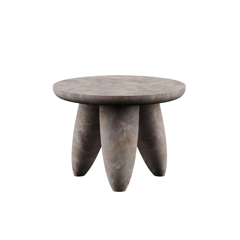 Lunarys Medium Side Table Fior di Bosco by Hommés Studio