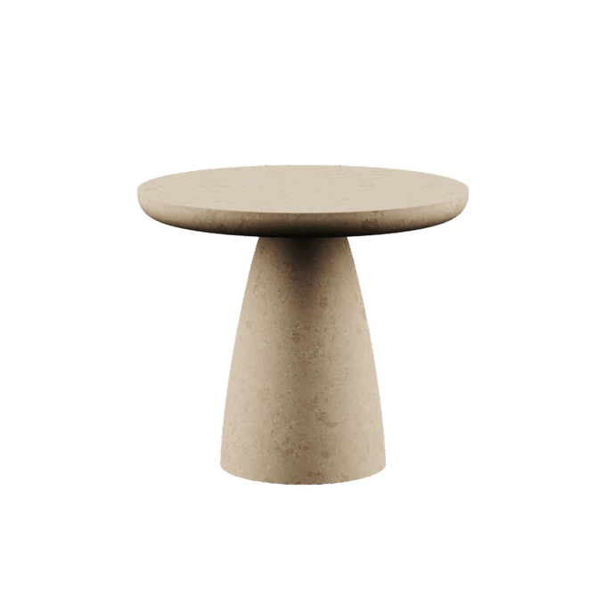 Lunarys Large Side Table Natural by Hommés Studio