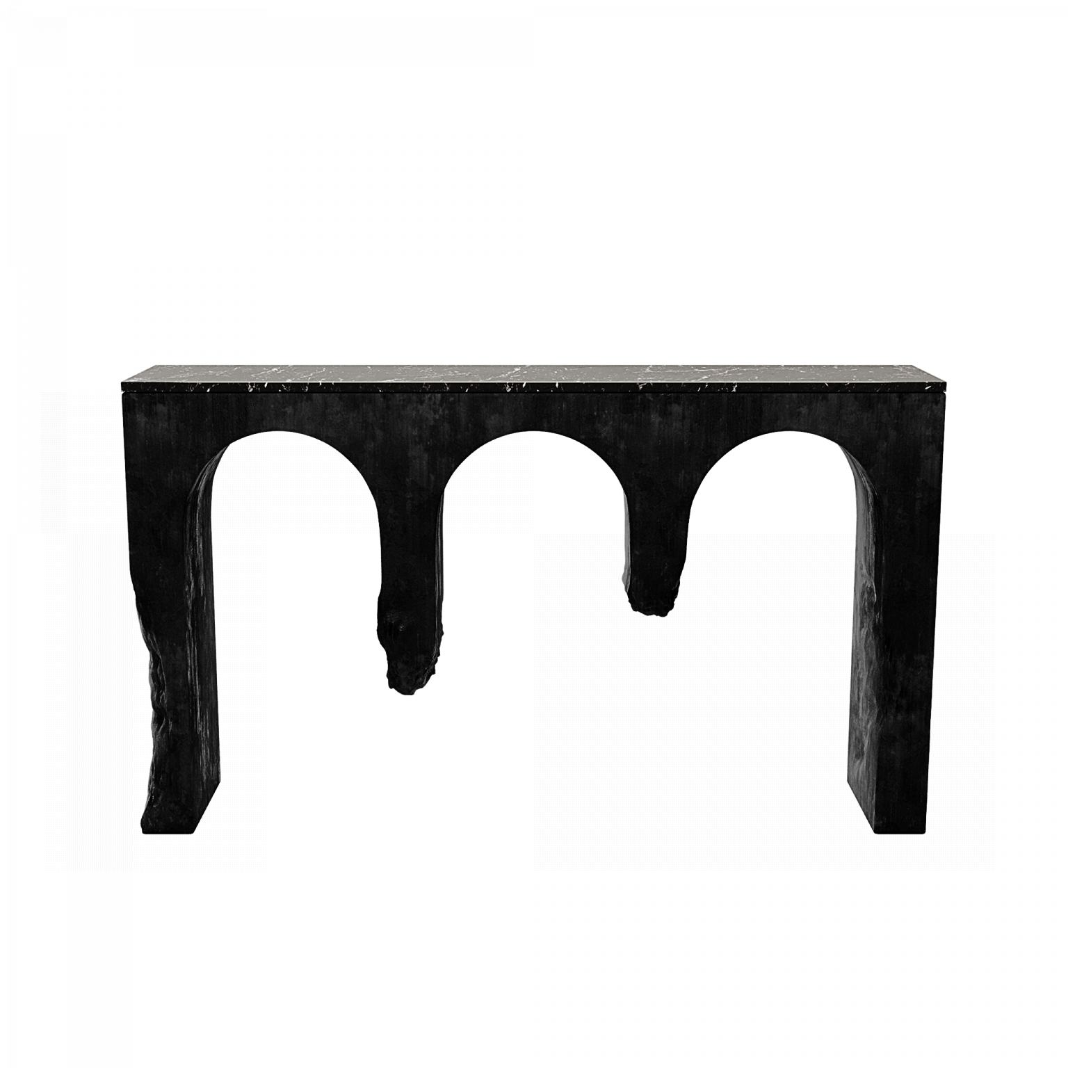 Octo Console Table Black by Hommés Studio
