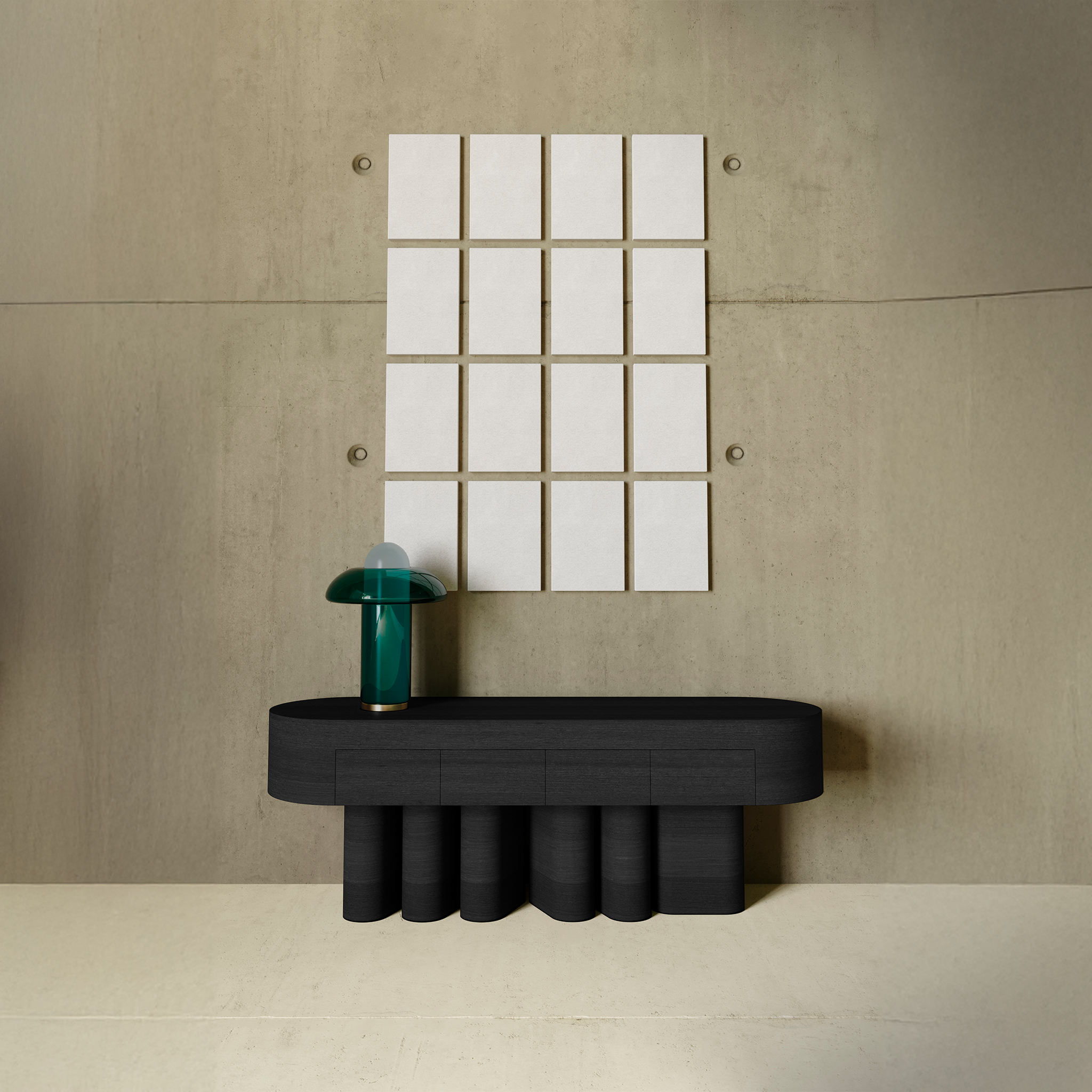Dylan Sideboard Black by HOMMÉS Studio
