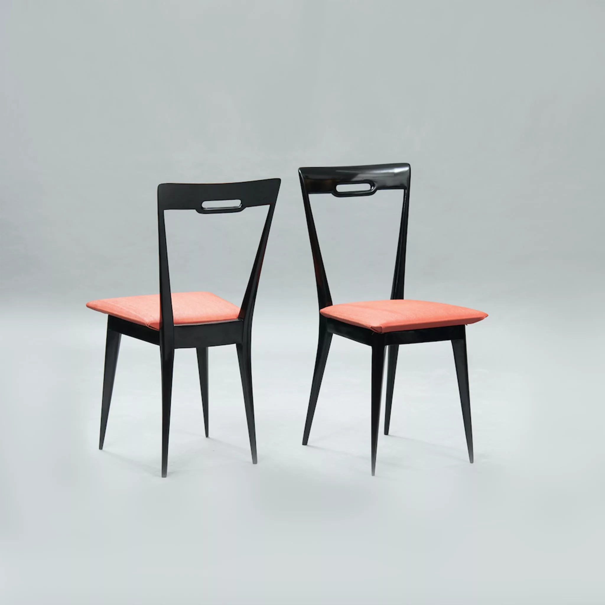 Italian Mid-Century Modern Dining Chairs by Hommés Studio